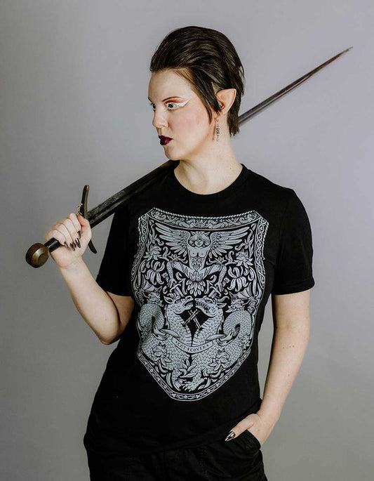 Fortitude (Breastplate) - Crew Neck T-shirt