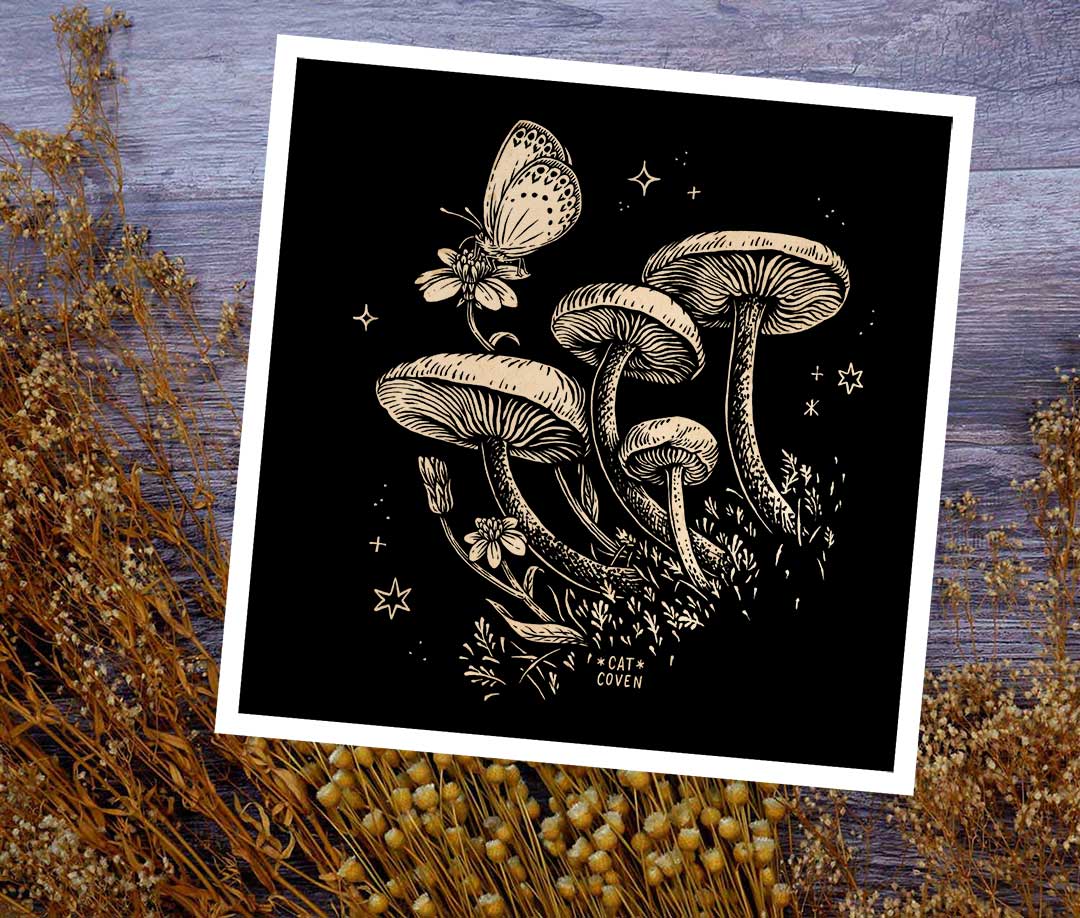 Enchanted Forest: Butterfly - Art Print