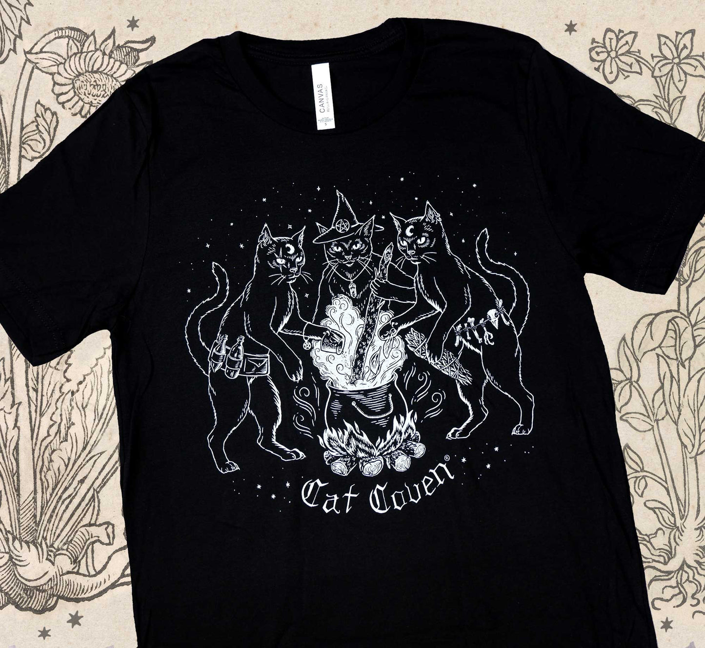 Cat Coven - Crew Neck T-shirt