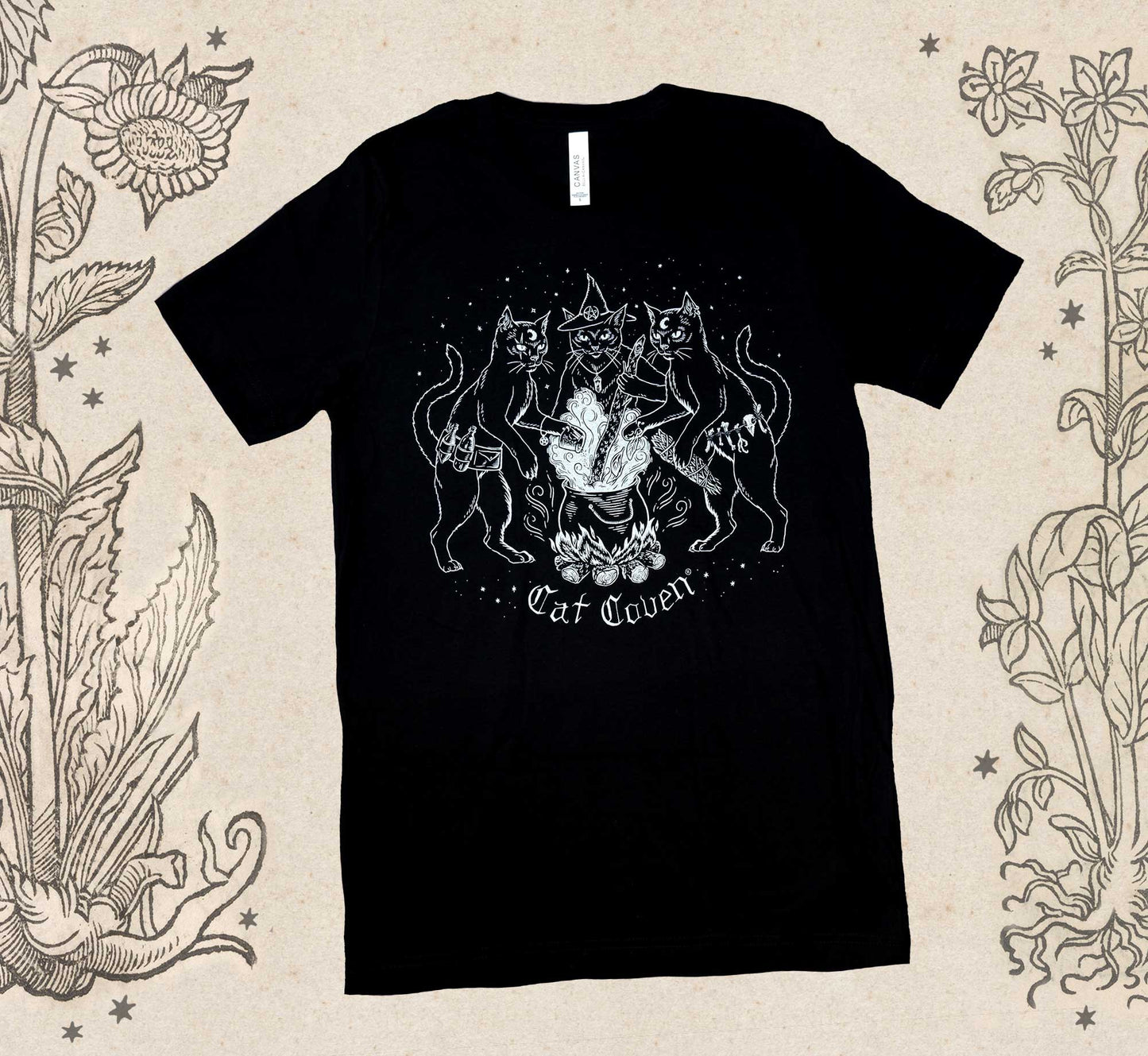 Cat Coven - Crew Neck T-shirt