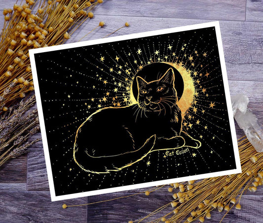 Dream Cat - Art Print