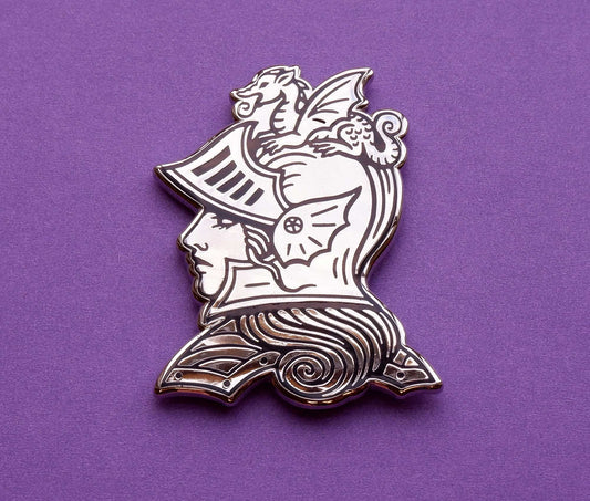 Lady Knight - Enamel Pin