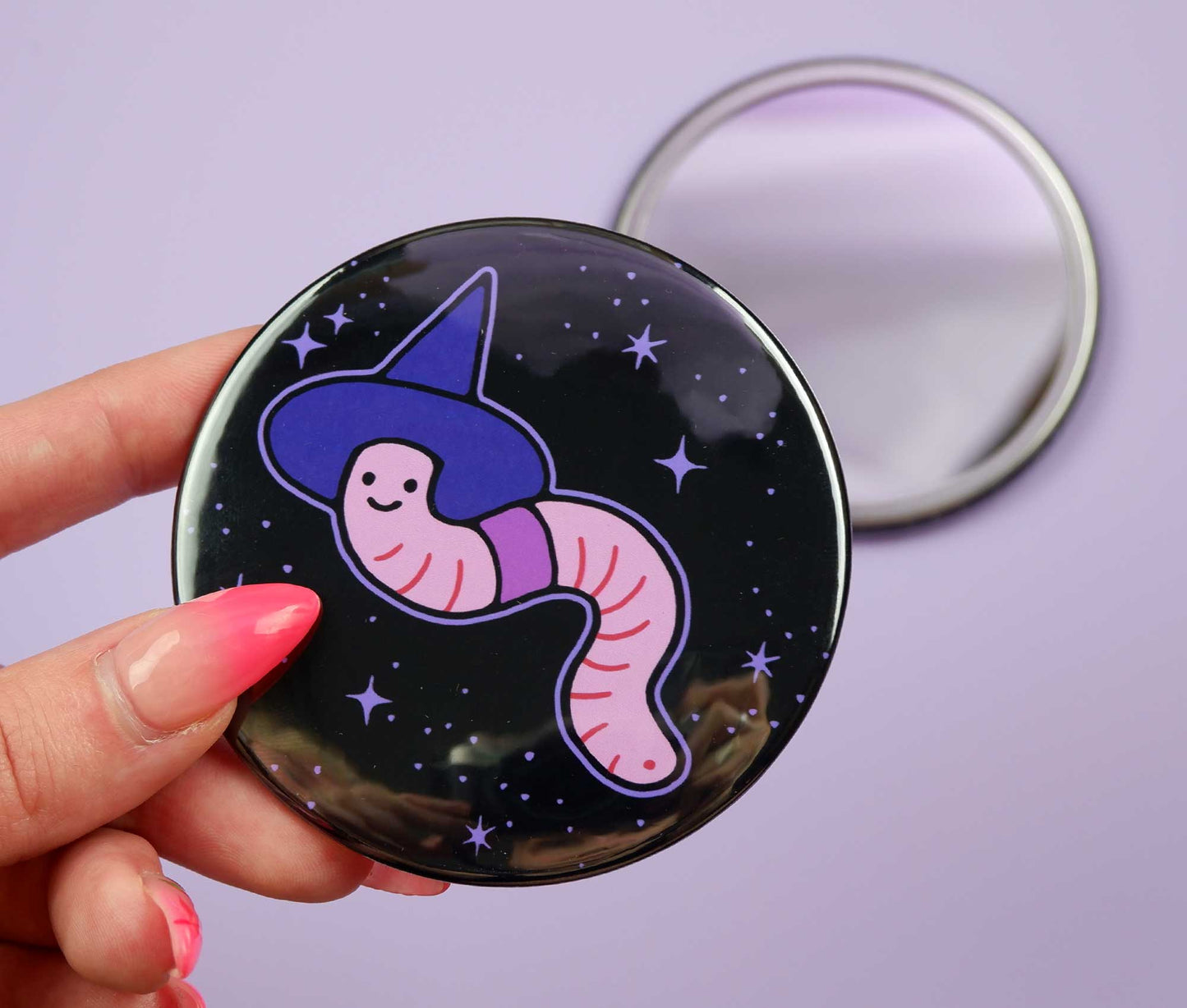 Witchy Worm - Pocket Mirror