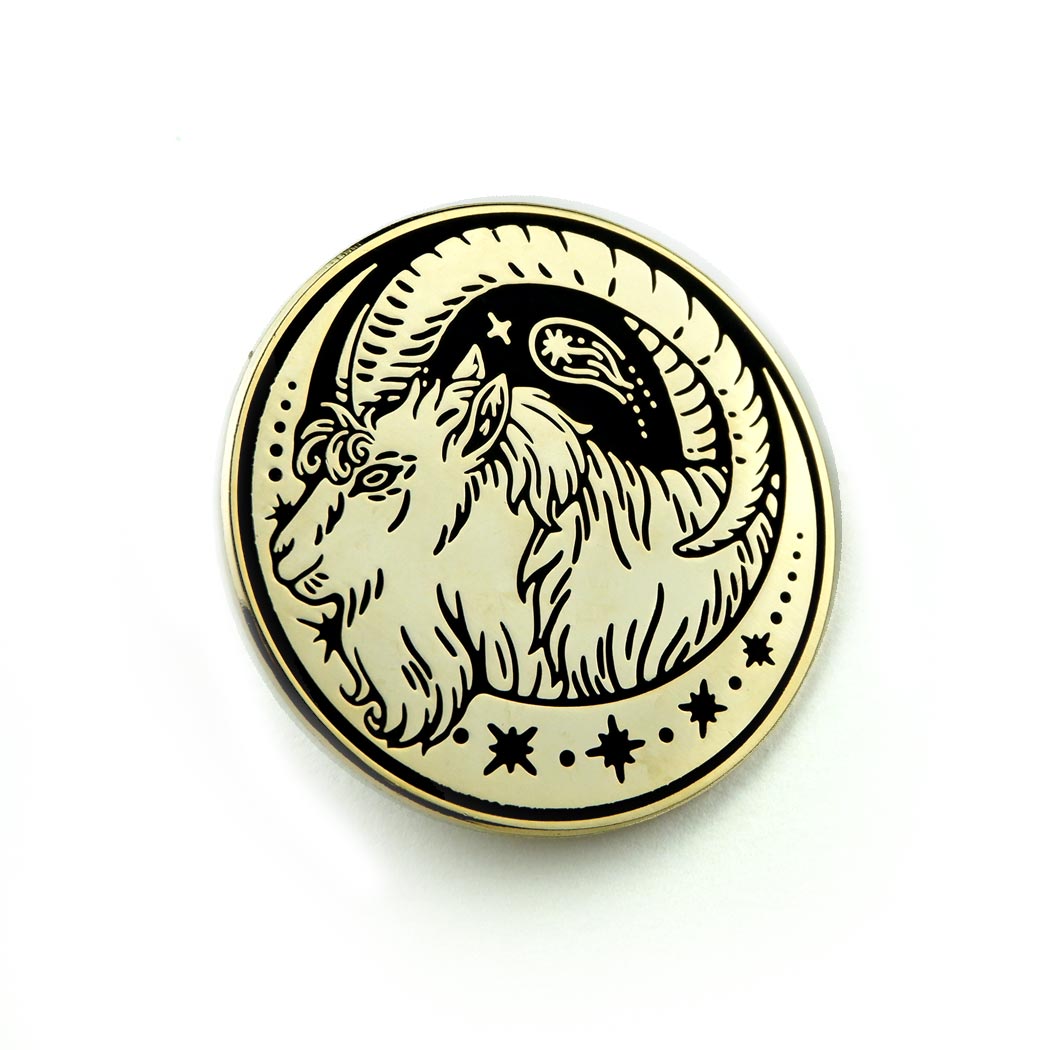 SALE // Curious Wanderer: Gold Pin